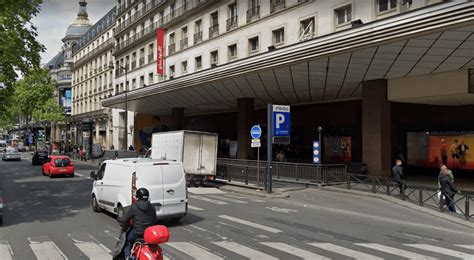 parking haussmann galeries lafayette